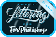 PS Lettering Brushes (Essentials), a Brush Add-On by Ryan Hamrick (Thumbnail 1 of 3)