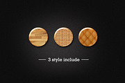 3d wood effect, a Layer Style Add-On by Chuhe86 (Thumbnail 2 of 4)