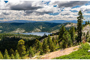Bear River Reservoir landscape from, a Nature Photo by Leonid Andronov