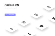 Medicaments Icons, a Duotone Icon by HacaStudio (Thumbnail 1 of 3)