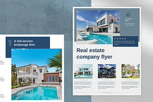 Real Estate Flyer Layout