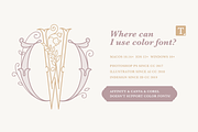 Wedding Calligraphy font family, a Serif Font by kaer_shop (Thumbnail 5 of 11)