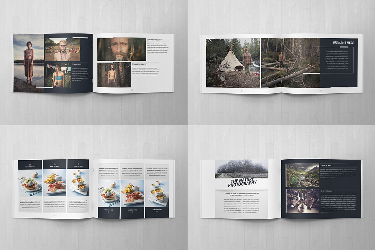 Elegant Photo Album A4 + Letter, a Brochure Template by Luuqas Design (Photo 4 of 7)