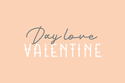 Kiss Muach | 3 font with love, a Script Font by Joko Setiono (Thumbnail 3 of 8)
