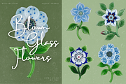 Blown Glass Flowers Collection, an Object Graphic by The Flossy Finch (Thumbnail 13 of 15)