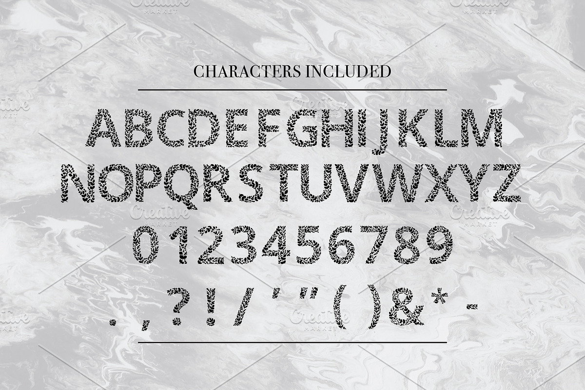 Ivory Black Display Font preview 7