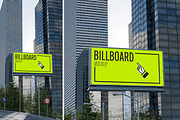 Urban Billboard Mockup, an Advertising Mockup by McLittle Stock (Thumbnail 1 of 2)