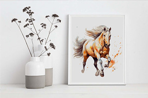 15 Horse Clipart Sublimation PNG