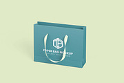 Paper Bag Mockup Set, a Packaging Mockup by tiyasprabawa (Thumbnail 2 of 5)