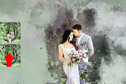 Personalized Watercolor Canvas, an Action Add-On by MRI STUDIO (Thumbnail 2 of 11)