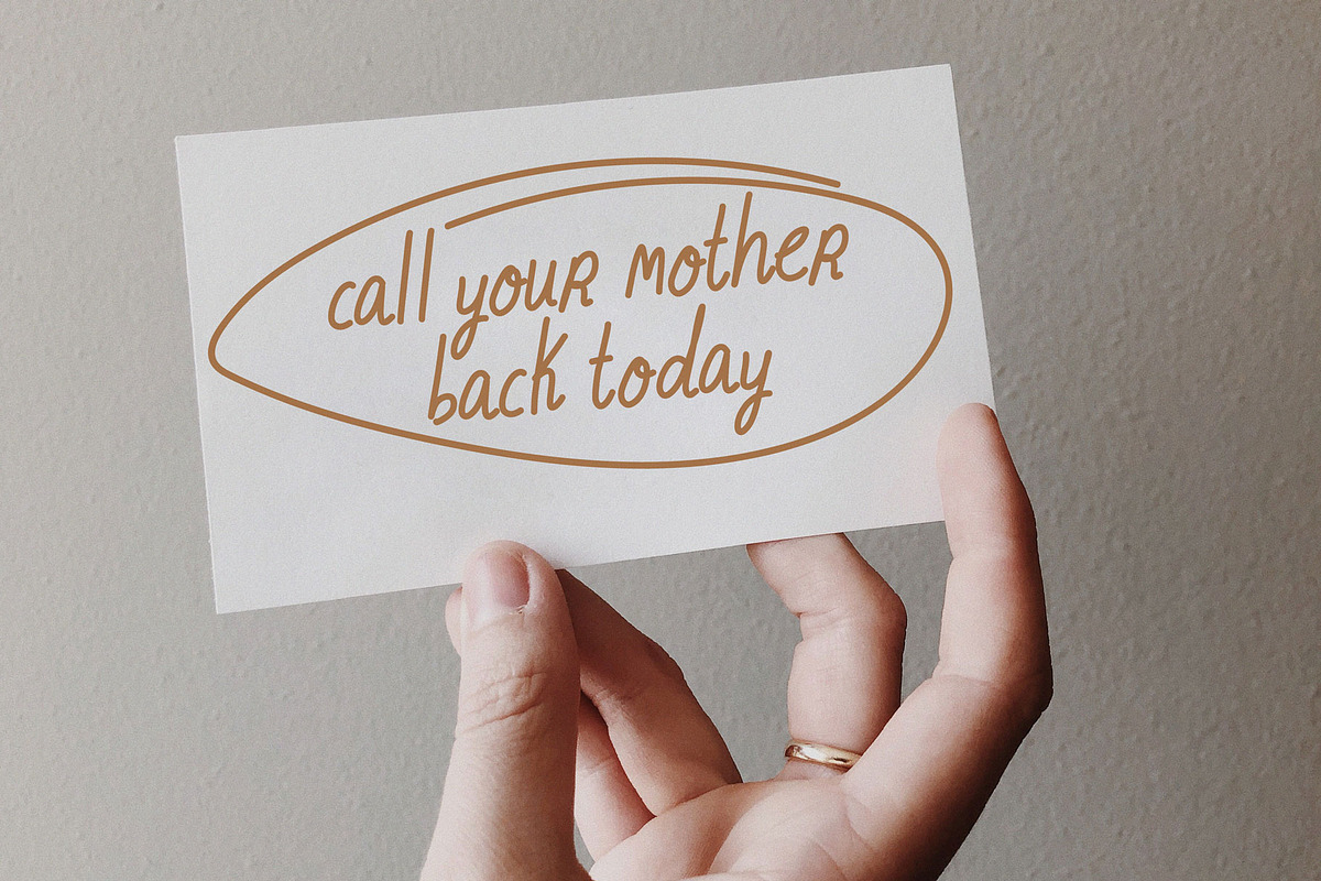 Monday Picnic • Quirky Handwriting, a Sans Serif Font by Becky Simpson (Photo 11 of 16)