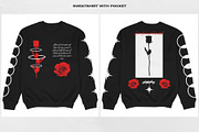 SWEATSHIRT MOCKUP + POCKET, a Merchandise Mockup by DaldSgh (Thumbnail 5 of 10)