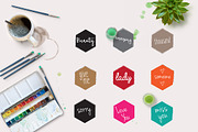 150+ Minimal Hexagon Logo Templates, a Branding & Logo Template by Sahade Studio (Thumbnail 18 of 25)