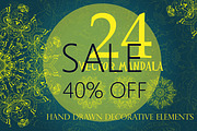 40%OFF Mandalas Ornaments SALE!!!, a Graphic by Iryna Danyliuk (Thumbnail 1 of 8)