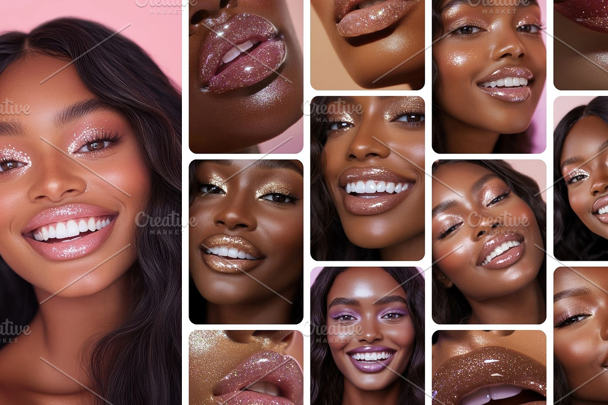 70 Glitter Lip Gloss Photos, a Person Photo by GloryLuxeDesign (Photo 3 of 8)