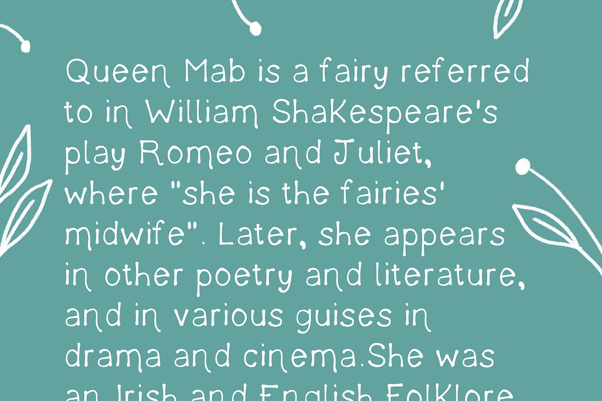 Mabel storybook font, a Font by Brunch Club Design (Photo 3 of 4)