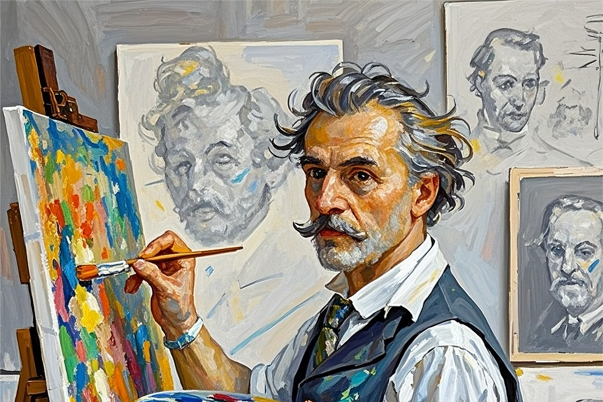 Impressionism, graffiti, sketching,, an Illustration by TesMarteaux (Photo 1 of 4)