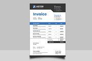 Minimal Invoice, a Stationery Template by UI_Expert (Thumbnail 3 of 4)