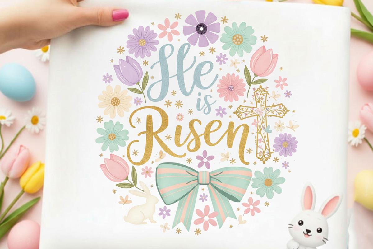 Jesus Png He is Risen Religious Png, an Illustration by Designking (Photo 5 of 5)