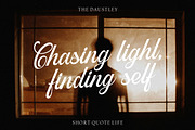 Daustley - Modern Calligraphy, a Font by ErgibiStudio (Thumbnail 2 of 11)