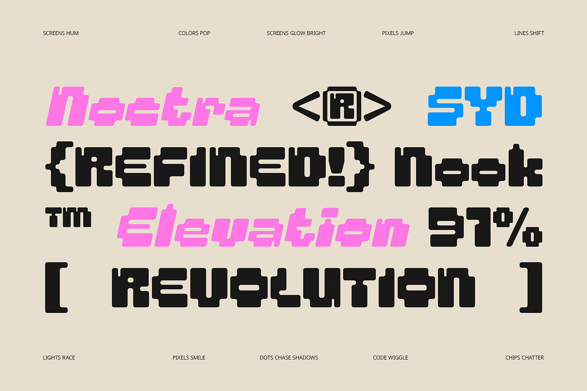 CS Goals – Pixel Font, a Sans Serif Font by Craft Supply Co. (Photo 2 of 8)