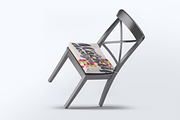 Chair Cushions Mock-Up, a Product Mockup by DesignRushMarket (Thumbnail 5 of 7)