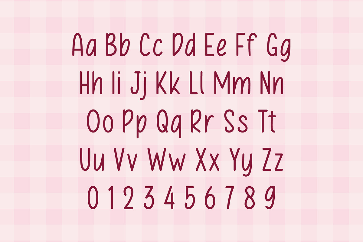 Pink Sky - Handwritten Font, a Handwritten Font by Pikgura (Photo 2 of 9)