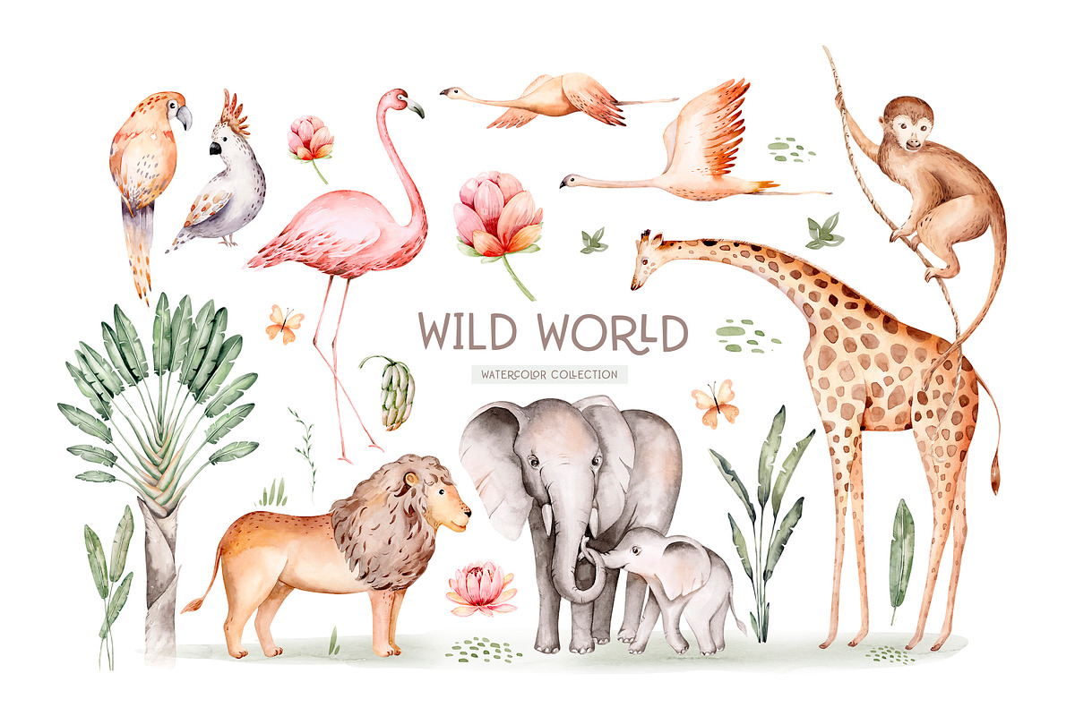 Wild world. African collection, an Animal Illustration by Peace ART (Photo 2 of 12)