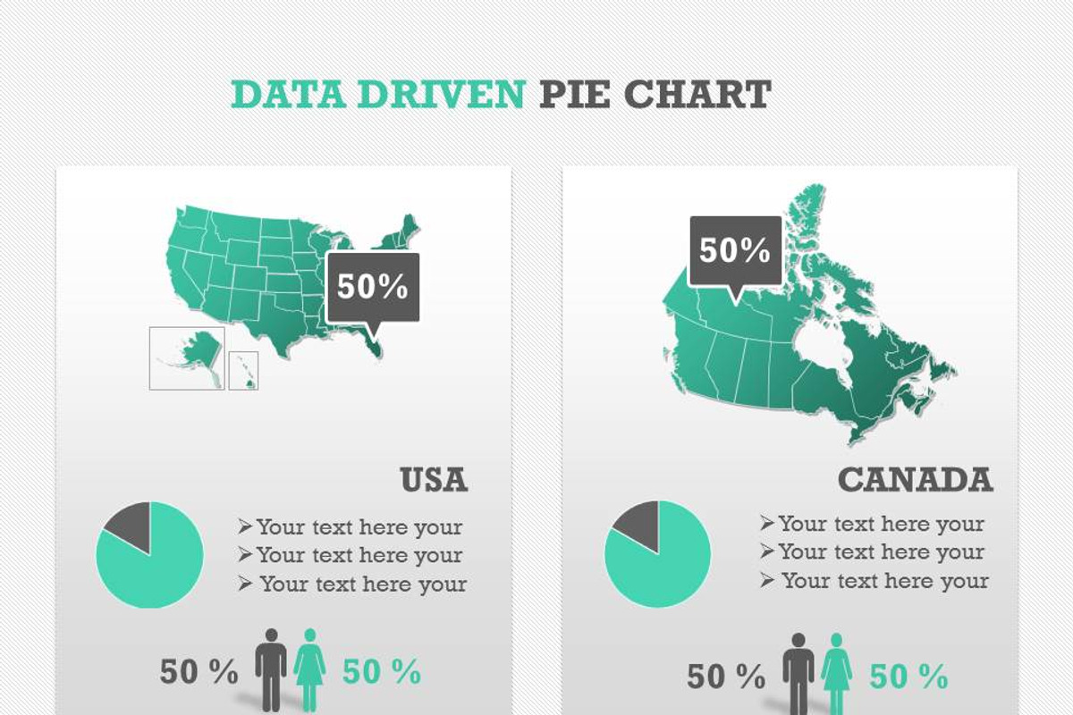 Maps P1 USA Canada, a Presentation Template by Yes Presentations (Photo 4 of 5)