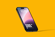 Iphone 14 Screen Mockup, an iPhone Mockup by Aprndy85 (Thumbnail 3 of 6)