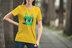 T-Shirt Mockup Urban Edition Vol. 3