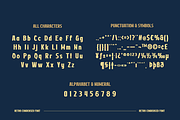 Ateknov | Retro Condensed Font, a Serif Font by twinstd (Thumbnail 12 of 13)