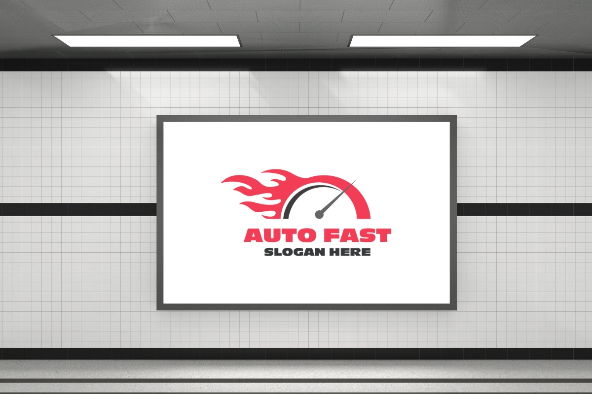 Auto Fast – Minimalist Logo, a Branding & Logo Template by TemplatePlus.net (Photo 3 of 3)