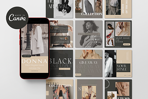 Donna Canva Instagram Templates