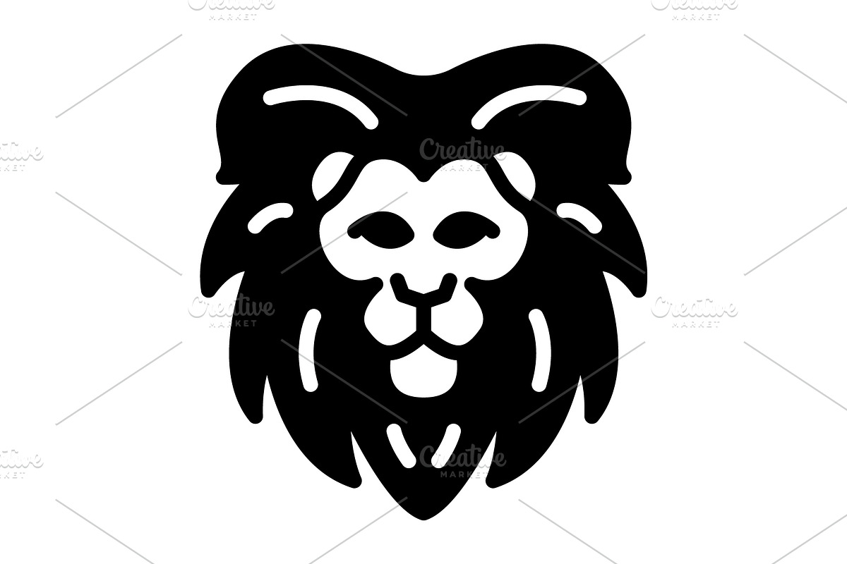 Lion pride solid icon, a Solid Icon by Creative priyanka