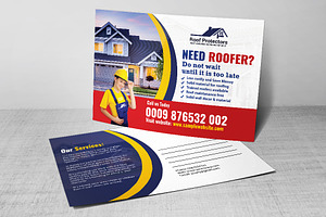 Roof Rejuvenation Service Postcard