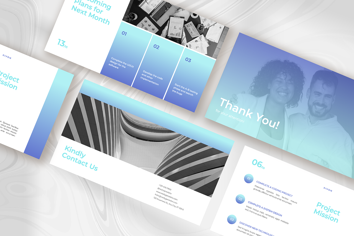 Monthly progress report presentation, a Presentation Template by peterdraw (Photo 6 of 8)
