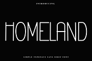 Homeland, a Sans Serif Font by InermediaSTUDIO (Thumbnail 1 of 8)