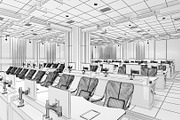 TV Studio Control Room 1, an Architecture 3D Model by akerStudio (Thumbnail 13 of 42)