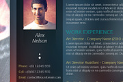 Glassed - Resume Template, a Resume Template by Visual Impact (Thumbnail 2 of 4)