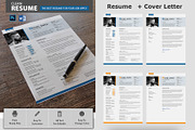 Resume Template, a Resume Template by Artiverge (Thumbnail 1 of 3)