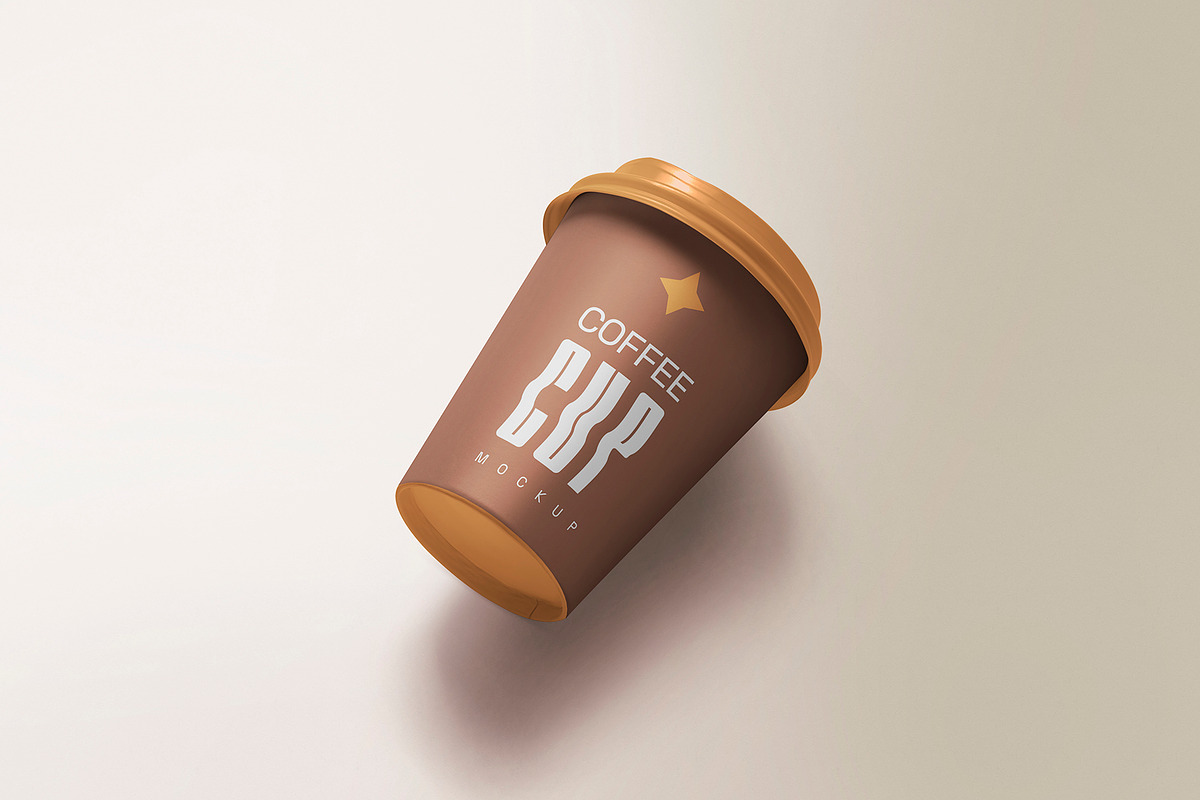 Paper Cup Mockup, a Product Mockup by MockupCraft (Photo 6 of 7)