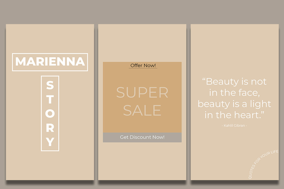 MARIENNA - Instagram Template, a Social Media Template by Analogous (Photo 3 of 6)