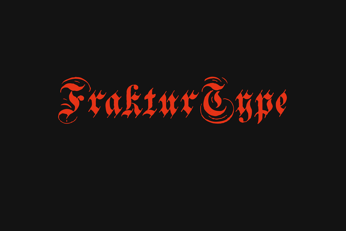 Fraktur Display Font – Vintage Type, a Blackletter Font by Century Library (Photo 5 of 5)