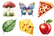 Very Hungry Caterpillar Clipart, a Seasonal Illustration by CitraGraphics (Thumbnail 4 of 6)