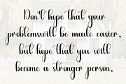 Tuesday, a Script Font by FreshTypeINK (Thumbnail 7 of 7)