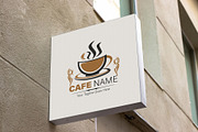 Modern Coffee Logo Design, a Branding & Logo Template by YUDesignStore (Thumbnail 2 of 9)
