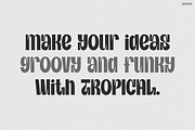 TROPICAL, a Font by Pinisi ART (Thumbnail 8 of 10)