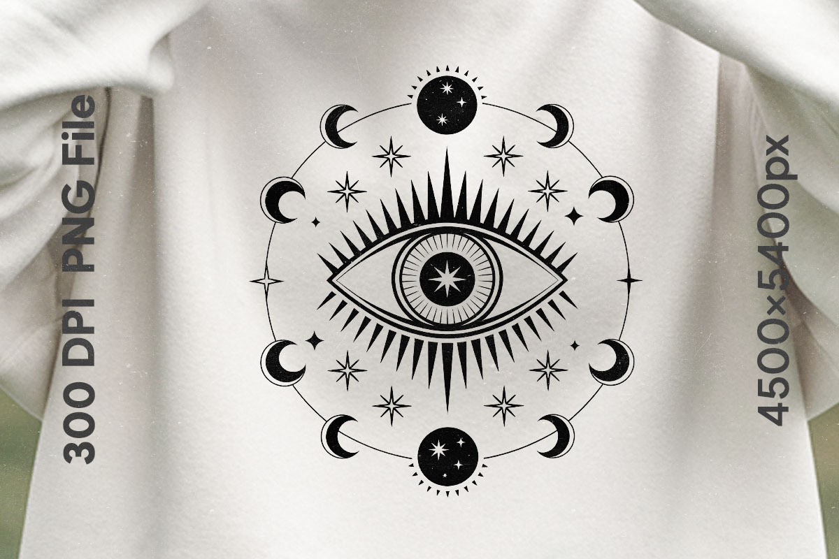 Hand Drawn Mystic & Celestial Bundle, an Object Graphic by GlitterCraft (Photo 9 of 41)