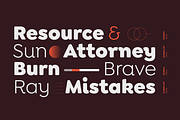 Goldplay, a Sans Serif Font by Latinotype (Thumbnail 7 of 14)